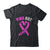 Cute Pink Ribbon Breast Cancer Awareness Football Pink Out Shirt & Hoodie | teecentury