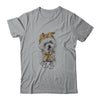 Cute Poodle Mom Leopard Dog Bandana Mother Day Women Girl T-Shirt & Tank Top | Teecentury.com