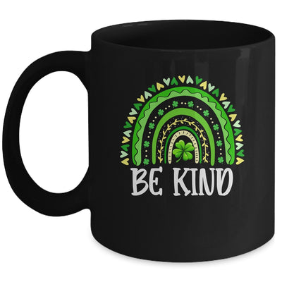 Cute Rainbow Be Kind St Patricks Day Happy Lucky Heart Mug | teecentury