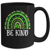 Cute Rainbow Be Kind St Patricks Day Happy Lucky Heart Mug | teecentury