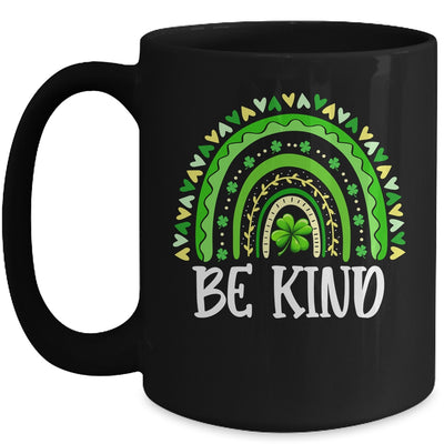 Cute Rainbow Be Kind St Patricks Day Happy Lucky Heart Mug | teecentury