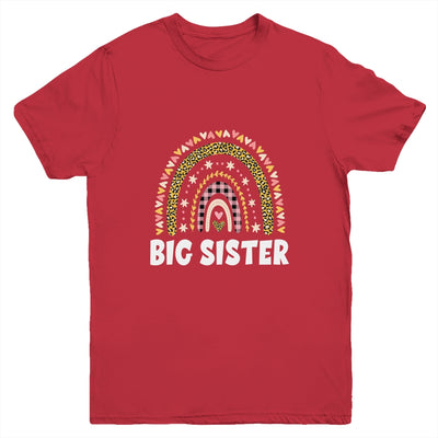 Cute Rainbow Big Sister Women Teenager Teen Girl Kids Youth Shirt | teecentury