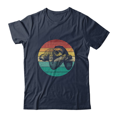 Cute Sloth For Girls Sunset Vintage Sunset Sloth Lover Shirt & Hoodie | teecentury