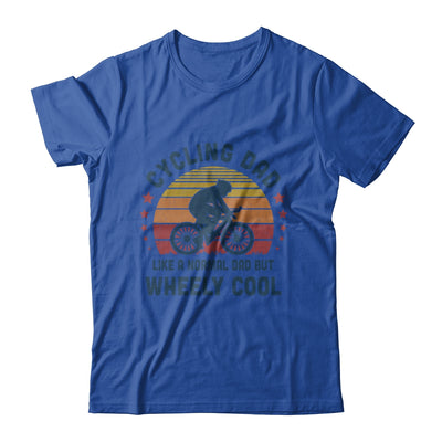 Cycling Dad Wheely Cool Funny Vintage Bike Rider T-Shirt & Hoodie | Teecentury.com