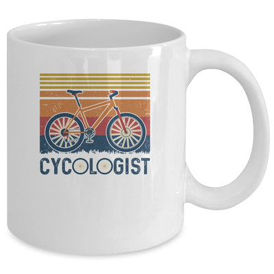 Cycologist Funny Cycling Bicycle Cyclist Cycling Gift Mug Coffee Mug | Teecentury.com