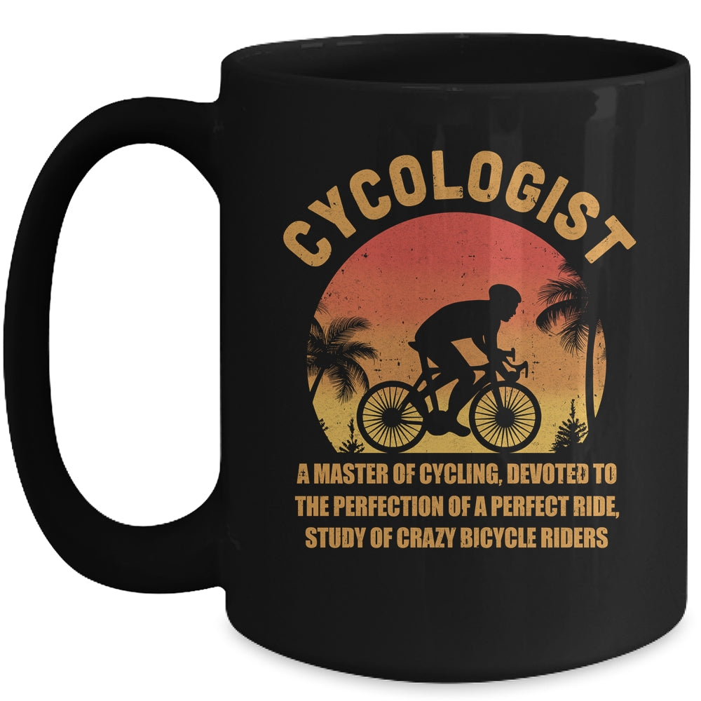 Cycologist Ride Bicycle A Master Of Cycling Bicycle Mug Coffee Mug | Teecentury.com