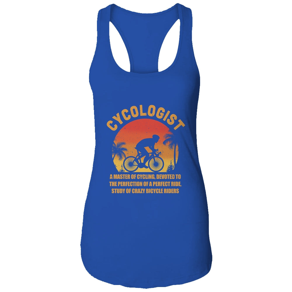Cycologist Ride Bicycle A Master Of Cycling Bicycle T-Shirt & Tank Top | Teecentury.com