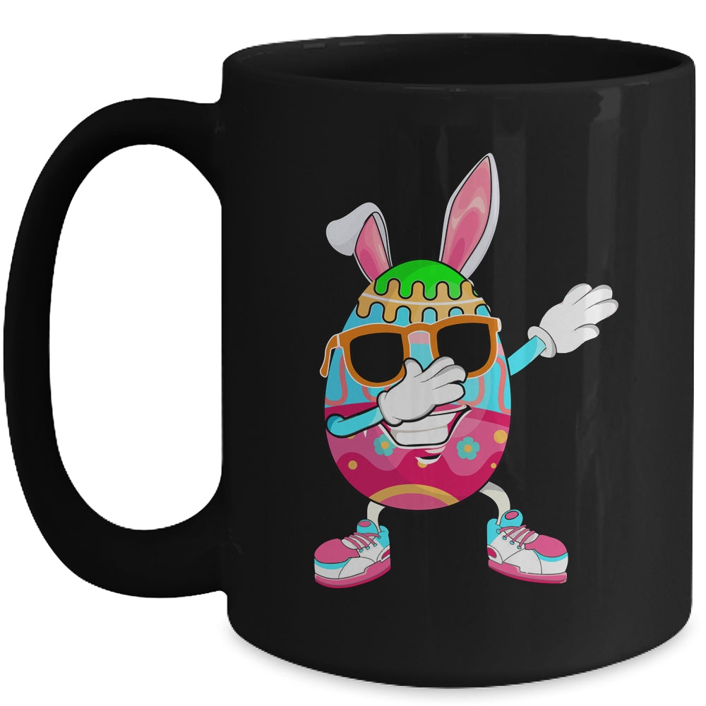 Dabbing Easter Egg For Boys Girls Kids Happy Easter Bunny Mug | teecentury