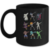 Dabbing Halloween Skeleton Monsters Mug Coffee Mug | Teecentury.com