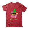 Dabbing Pineapple Flamingo Float Aloha Beaches Hawaiian Shirt & Tank Top | teecentury