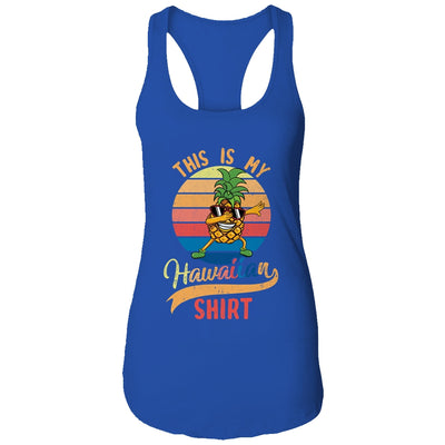 Dabbing Pineapple Women Men This Is My Hawaiian T-Shirt & Tank Top | Teecentury.com