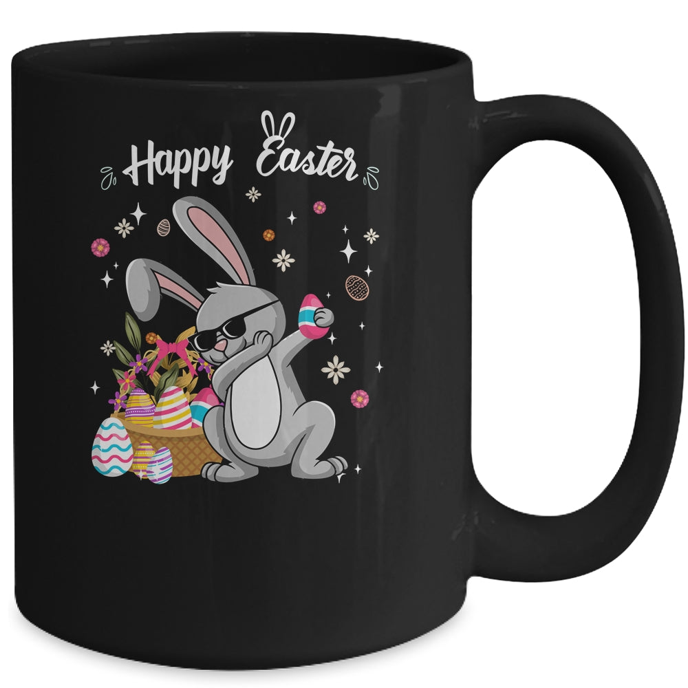 Dabbing Rabbit Easter Day Eggs Bunny Dab Boys Girls Kid Mug Coffee Mug | Teecentury.com