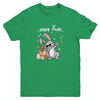Dabbing Rabbit Easter Day Eggs Bunny Dab Boys Girls Kid Youth Youth Shirt | Teecentury.com