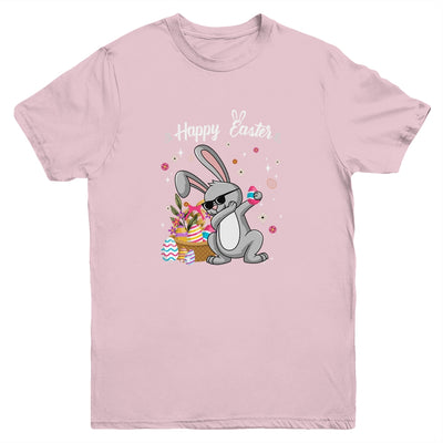 Dabbing Rabbit Easter Day Eggs Bunny Dab Boys Girls Kid Youth Youth Shirt | Teecentury.com