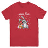 Dabbing Rabbit Easter Day Eggs Bunny Dab Boys Girls Kid Youth Youth Shirt | Teecentury.com