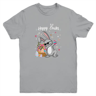 Dabbing Rabbit Easter Day Eggs Bunny Dab Boys Girls Kid Youth Youth Shirt | Teecentury.com