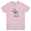 Dabbing Rabbit Easter Day Eggs Dab Boys Girls Kid Bunny Youth Youth Shirt | Teecentury.com