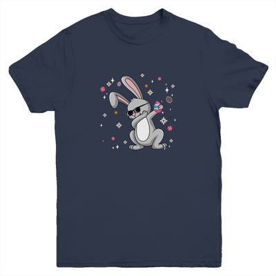 Dabbing Rabbit Easter Day Eggs Dab Boys Girls Kid Bunny Youth Youth Shirt | Teecentury.com