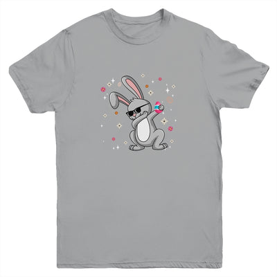 Dabbing Rabbit Easter Day Eggs Dab Boys Girls Kid Bunny Youth Youth Shirt | Teecentury.com