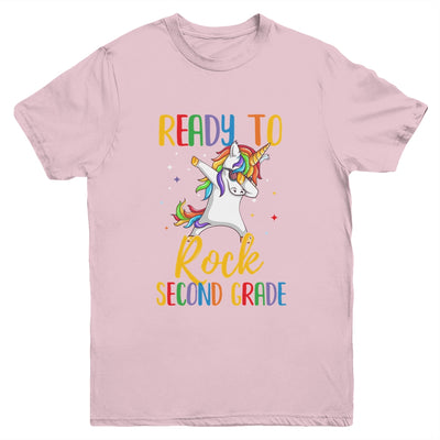 Dabbing Ready To Rock 2nd Grade Unicorn Back To School Youth Youth Shirt | Teecentury.com