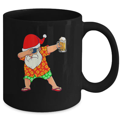 Dabbing Santa Christmas In July Boys Men Hawaiian Xmas Dab Mug | teecentury