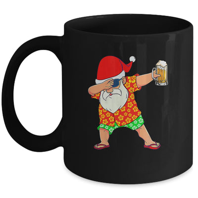 Dabbing Santa Christmas In July Boys Men Hawaiian Xmas Dab Mug | teecentury