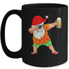 Dabbing Santa Christmas In July Boys Men Hawaiian Xmas Dab Mug | teecentury