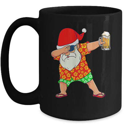 Dabbing Santa Christmas In July Boys Men Hawaiian Xmas Dab Mug | teecentury