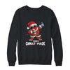Dabbing Santa Christmas Wear Mask Tree Lights Quarantine T-Shirt & Sweatshirt | Teecentury.com