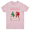 Dabbing Santa Claus Christmas Boys Girl Funny Xmas Youth Youth Shirt | Teecentury.com