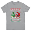 Dabbing Santa Claus Christmas Boys Girl Funny Xmas Youth Youth Shirt | Teecentury.com