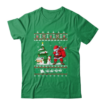 Dabbing Santa Claus Christmas Boys Men Funny Xmas T-Shirt & Sweatshirt | Teecentury.com