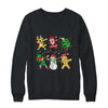 Dabbing Santa Elf Friends Christmas Boys Girls Men Xmas Dab T-Shirt & Sweatshirt | Teecentury.com