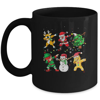 Dabbing Santa Elf Friends Christmas Boys Girls Men Xmas Dab Mug Coffee Mug | Teecentury.com