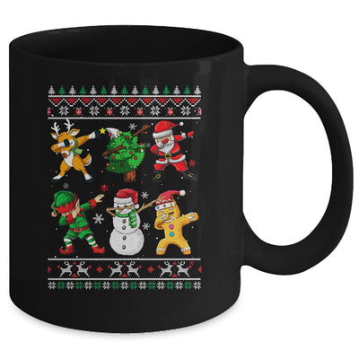 Dabbing Santa Elf Friends Christmas Ugly Xmas Dab Boys Kids Mug Coffee Mug | Teecentury.com