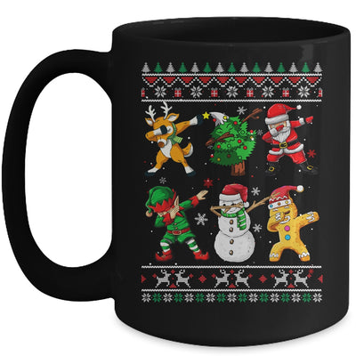 Dabbing Santa Elf Friends Christmas Ugly Xmas Dab Boys Kids Mug Coffee Mug | Teecentury.com