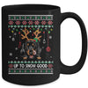 Dachshund Dog Reindeer Ugly Christmas Xmas Mug Coffee Mug | Teecentury.com