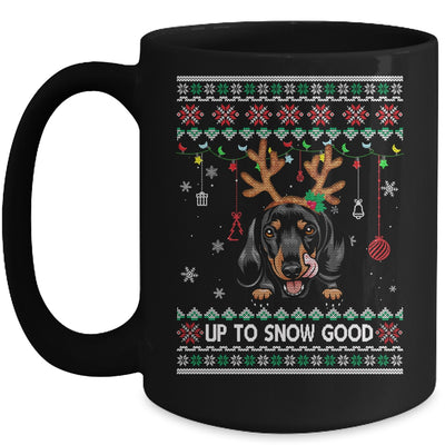 Dachshund Dog Reindeer Ugly Christmas Xmas Mug Coffee Mug | Teecentury.com