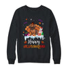 Dachshund HalloThanksMas Halloween Thanksgiving Christmas Shirt & Sweatshirt | teecentury