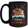 Dachshund HalloThanksMas Halloween Thanksgiving Christmas Mug | teecentury