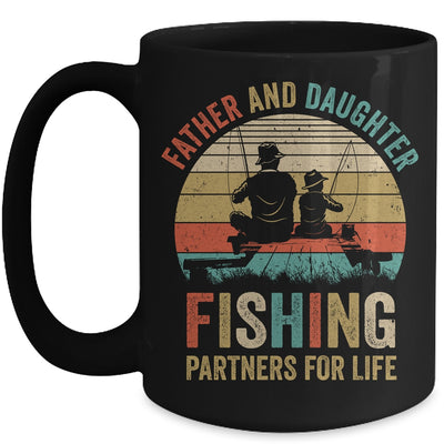 Dad And Daughter Fishing Partners For Life Fisherman Mug | teecentury