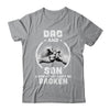 Dad And Son A Bond That Can't Be Broken T-Shirt & Hoodie | Teecentury.com