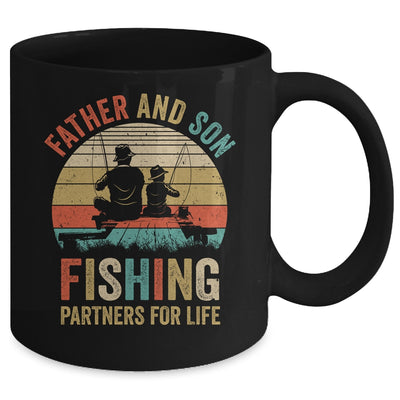 Dad And Son Fishing Partners For Life Fisherman Mug | teecentury