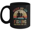 Dad And Son Fishing Partners For Life Fisherman Mug | teecentury