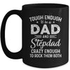 Dad And Stepdad Fathers Day Funny From Wife Mug Coffee Mug | Teecentury.com