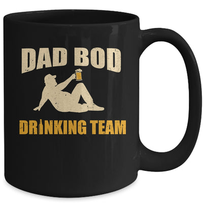 Dad Bod Drinking Team Father Beer Drinker Retro Vintage Mug Coffee Mug | Teecentury.com