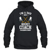 Dad Hockey Im A Dad And A Hockey Coach Funny T-Shirt & Hoodie | Teecentury.com