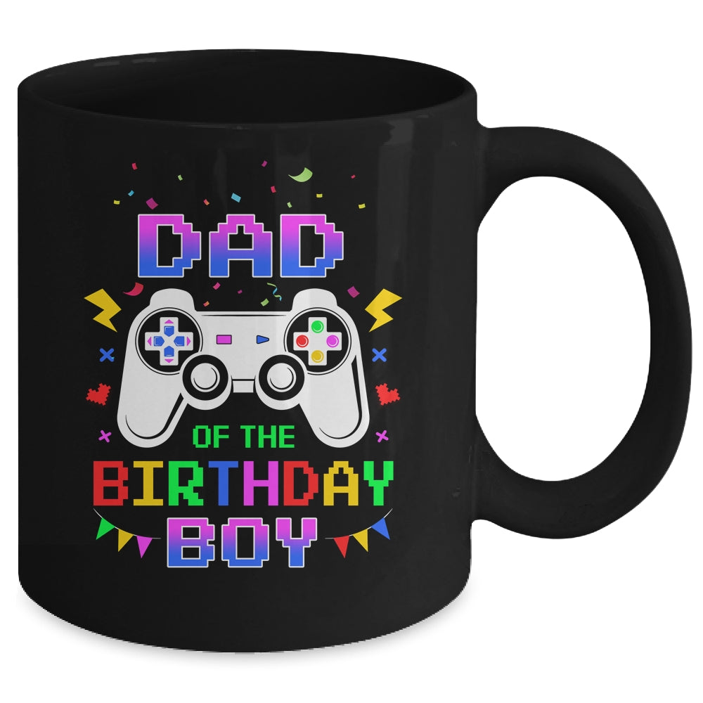 Dad Of The Birthday Boy Video Gamer Mug Coffee Mug | Teecentury.com