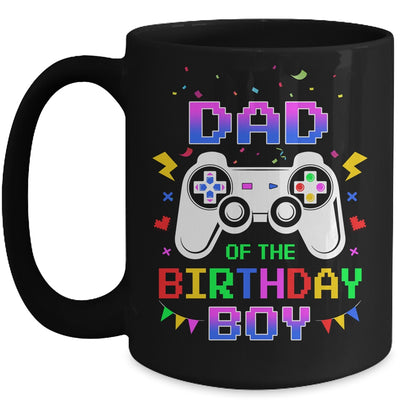 Dad Of The Birthday Boy Video Gamer Mug Coffee Mug | Teecentury.com