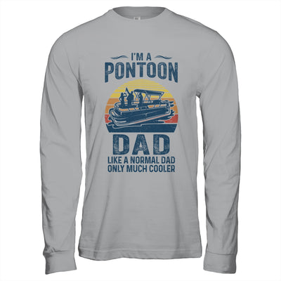 Dad Pontoon Captain Funny Boating Boat Lake Fathers Day T-Shirt & Hoodie | Teecentury.com